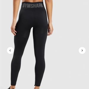 Black flex high waisted gymshark leggings